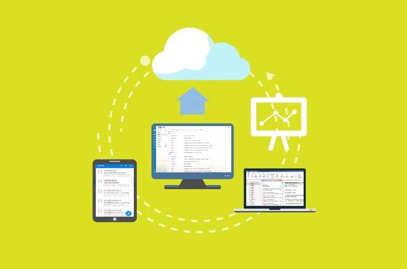 Supports usage via web login, desktop clients (such as Foxmail, Outlook), and mo